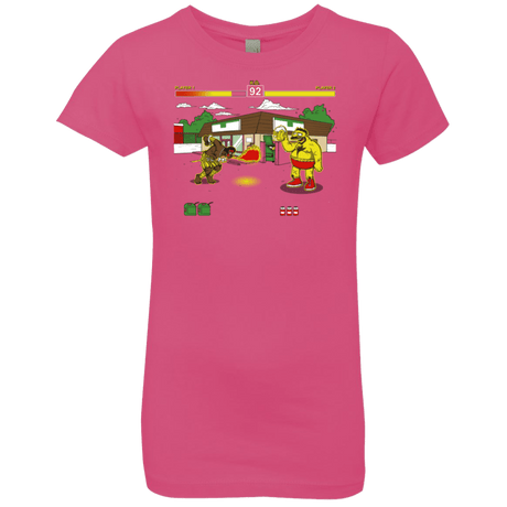 T-Shirts Hot Pink / YXS Springfield Fighter Girls Premium T-Shirt