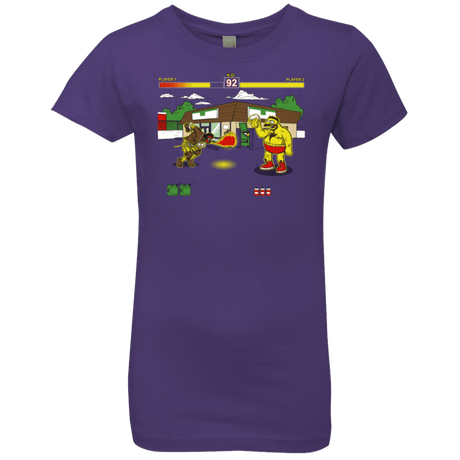 T-Shirts Purple Rush / YXS Springfield Fighter Girls Premium T-Shirt