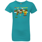 T-Shirts Tahiti Blue / YXS Springfield Fighter Girls Premium T-Shirt