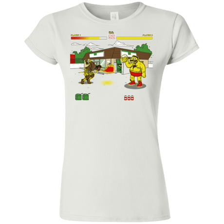 T-Shirts White / S Springfield Fighter Junior Slimmer-Fit T-Shirt