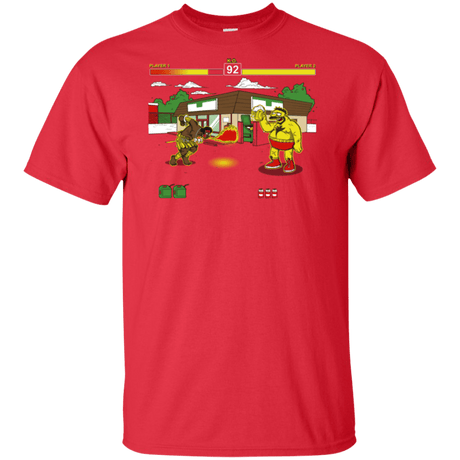 T-Shirts Red / XLT Springfield Fighter Tall T-Shirt