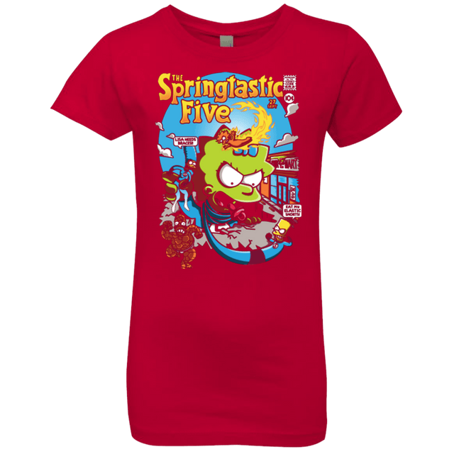 T-Shirts Red / YXS Springtastic Girls Premium T-Shirt