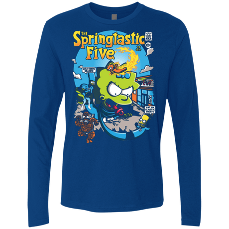 T-Shirts Royal / Small Springtastic Men's Premium Long Sleeve