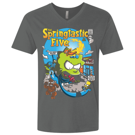 T-Shirts Heavy Metal / X-Small Springtastic Men's Premium V-Neck