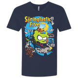 T-Shirts Midnight Navy / X-Small Springtastic Men's Premium V-Neck