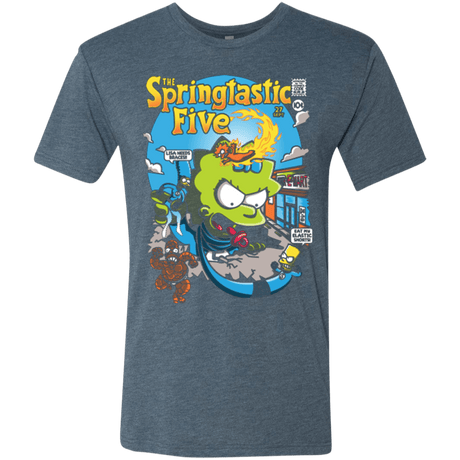 T-Shirts Indigo / Small Springtastic Men's Triblend T-Shirt