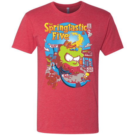 T-Shirts Vintage Red / Small Springtastic Men's Triblend T-Shirt