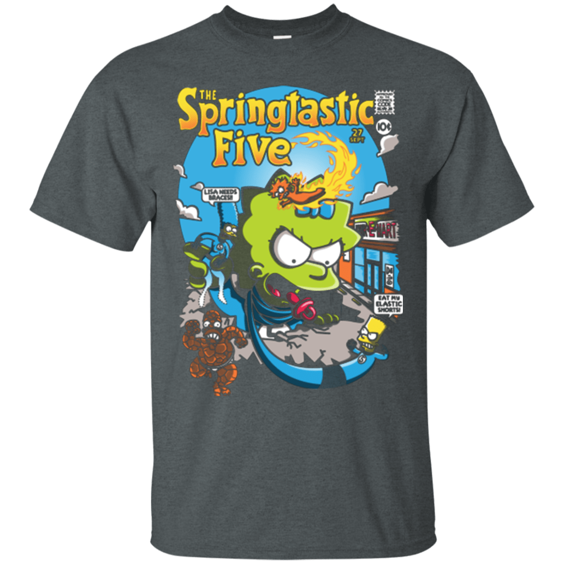 T-Shirts Dark Heather / Small Springtastic T-Shirt