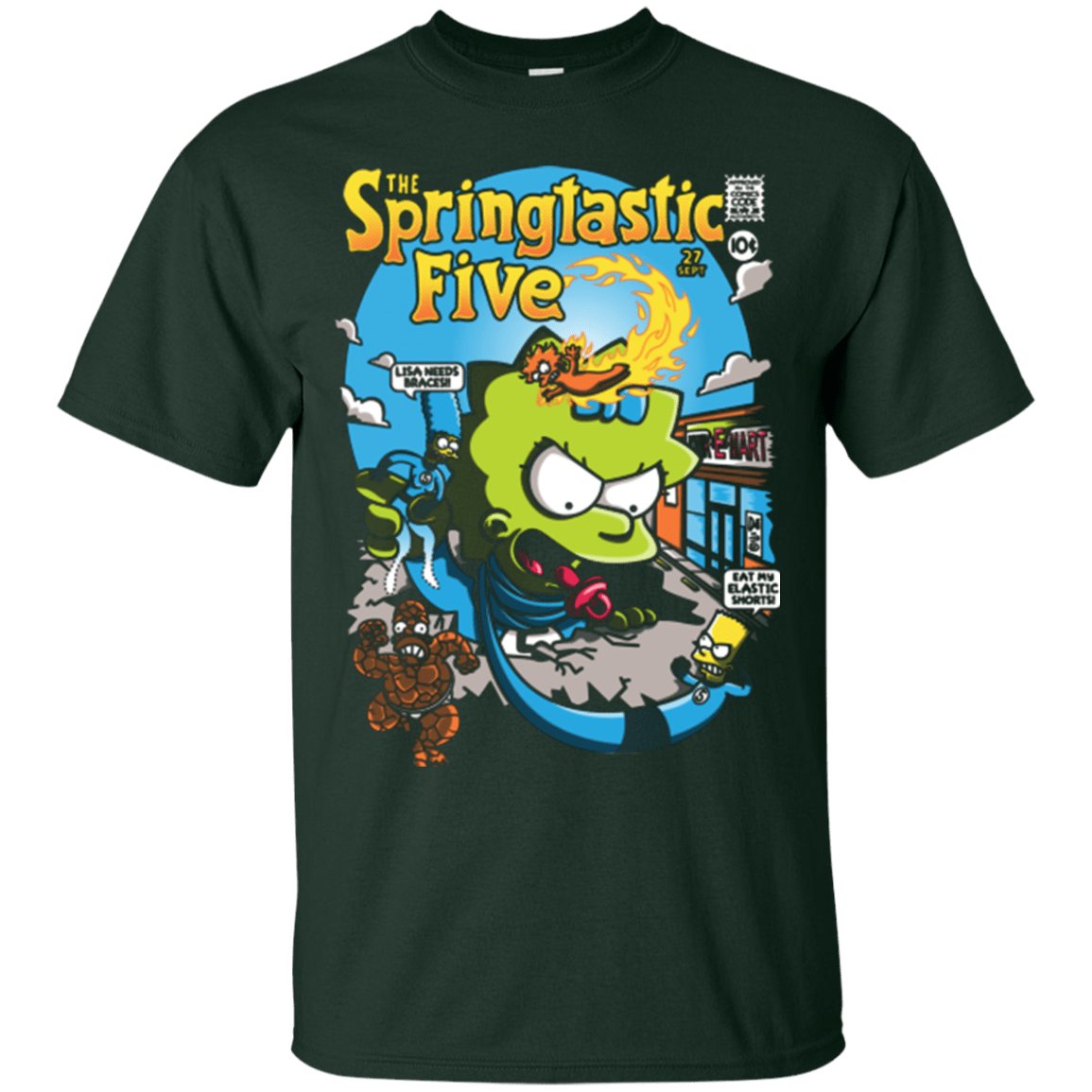 T-Shirts Forest Green / Small Springtastic T-Shirt