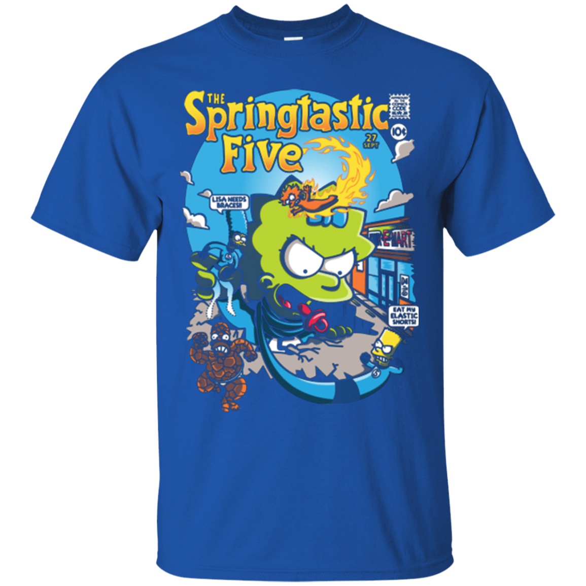T-Shirts Royal / Small Springtastic T-Shirt