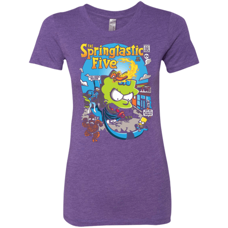 T-Shirts Purple Rush / Small Springtastic Women's Triblend T-Shirt