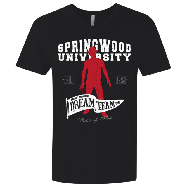 T-Shirts Black / X-Small Springwood University Men's Premium V-Neck