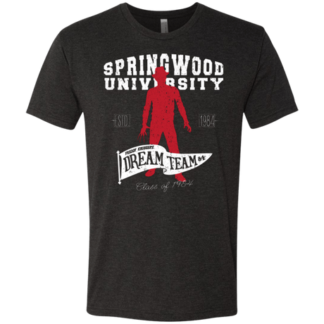 T-Shirts Vintage Black / Small Springwood University Men's Triblend T-Shirt