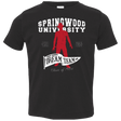 T-Shirts Black / 2T Springwood University Toddler Premium T-Shirt
