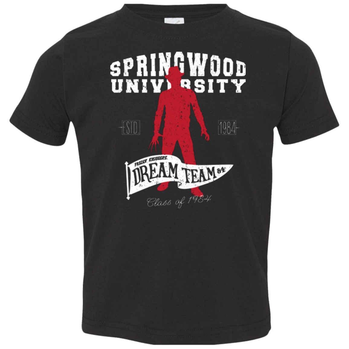 T-Shirts Black / 2T Springwood University Toddler Premium T-Shirt