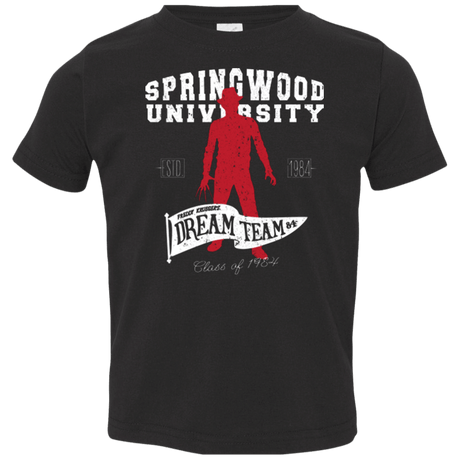T-Shirts Black / 2T Springwood University Toddler Premium T-Shirt