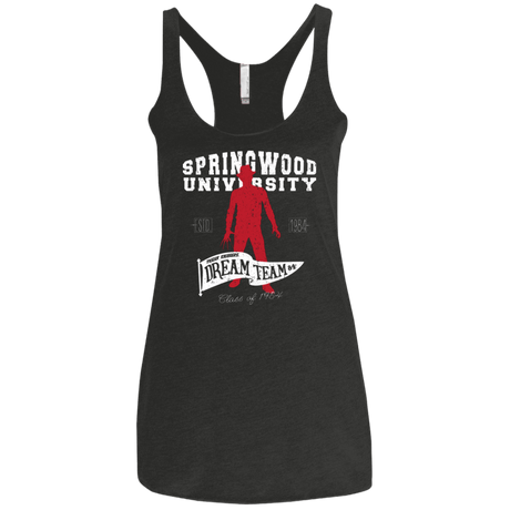 T-Shirts Vintage Black / X-Small Springwood University Women's Triblend Racerback Tank