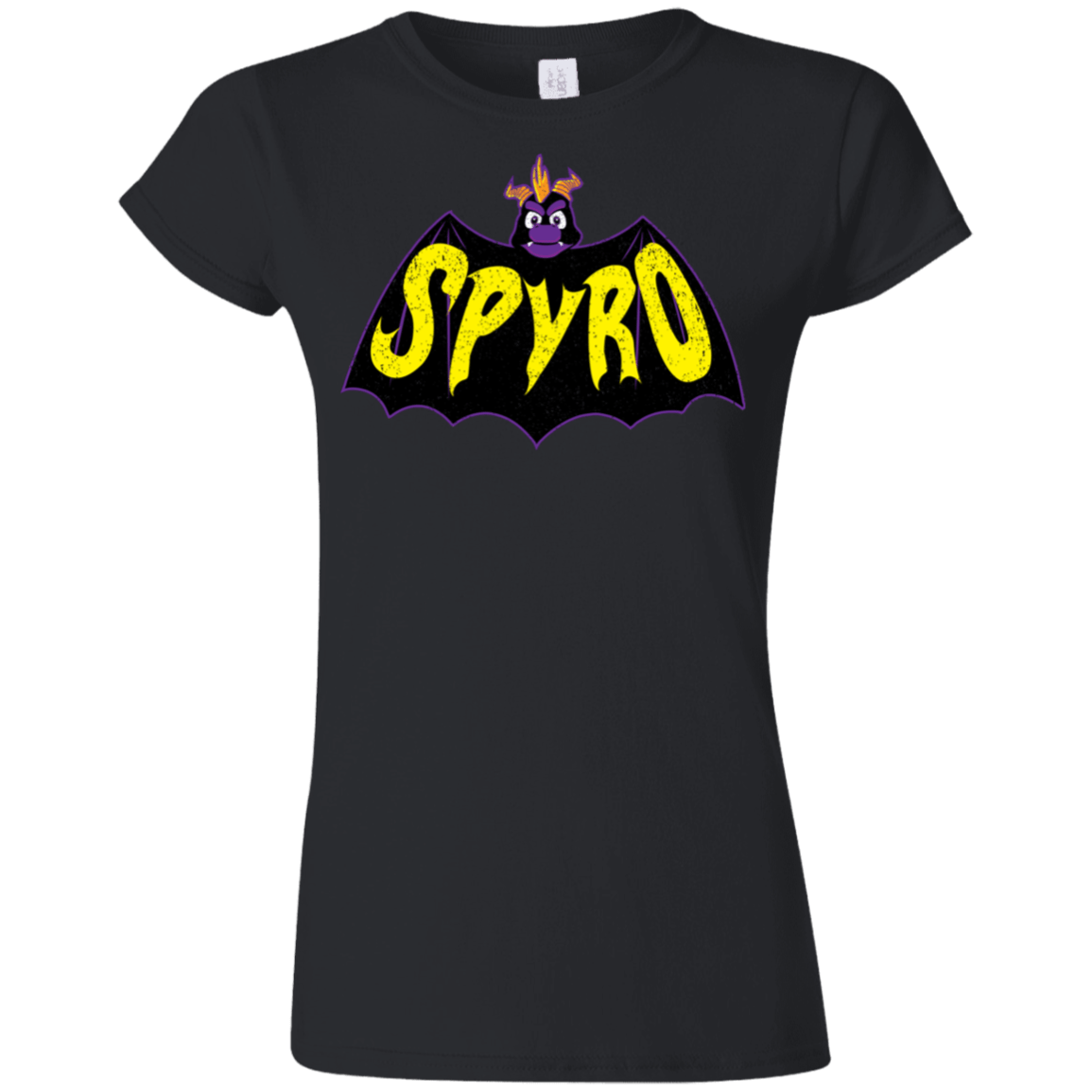 T-Shirts Black / S Spyro Junior Slimmer-Fit T-Shirt