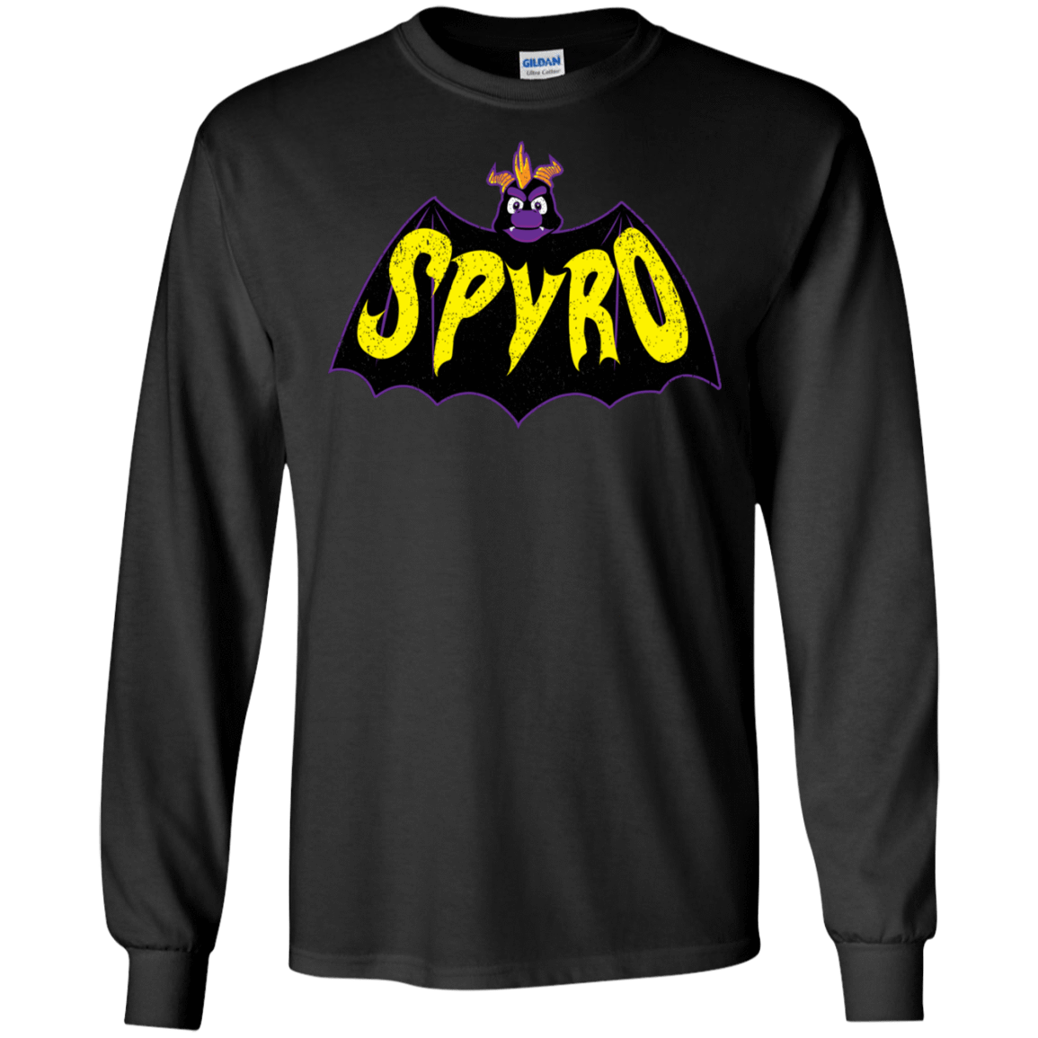 T-Shirts Black / S Spyro Men's Long Sleeve T-Shirt