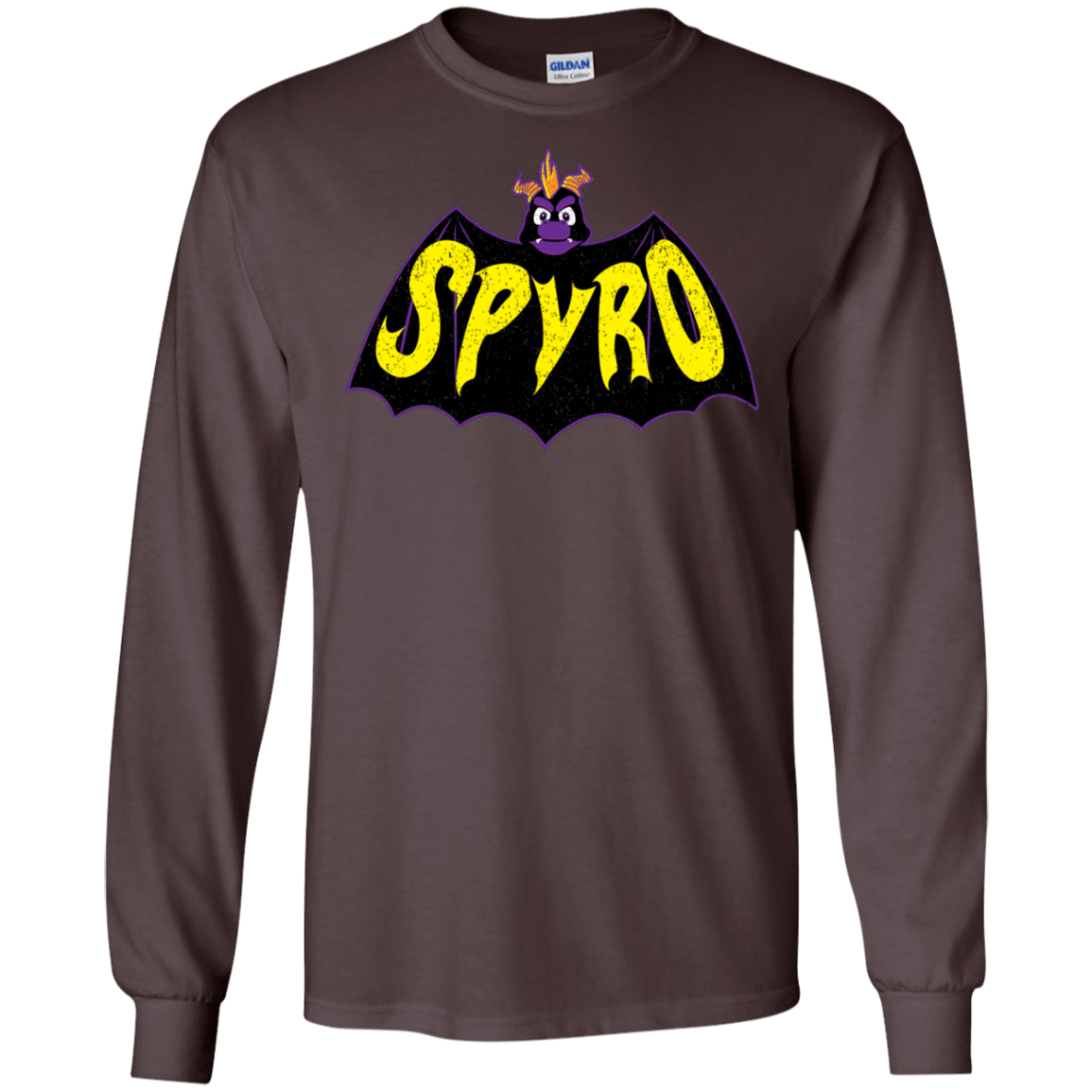 T-Shirts Dark Chocolate / S Spyro Men's Long Sleeve T-Shirt