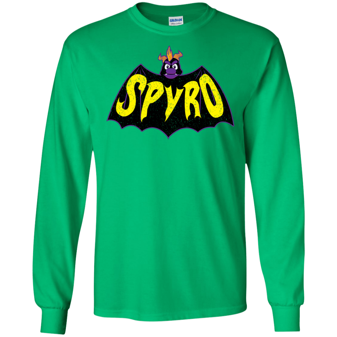 T-Shirts Irish Green / S Spyro Men's Long Sleeve T-Shirt