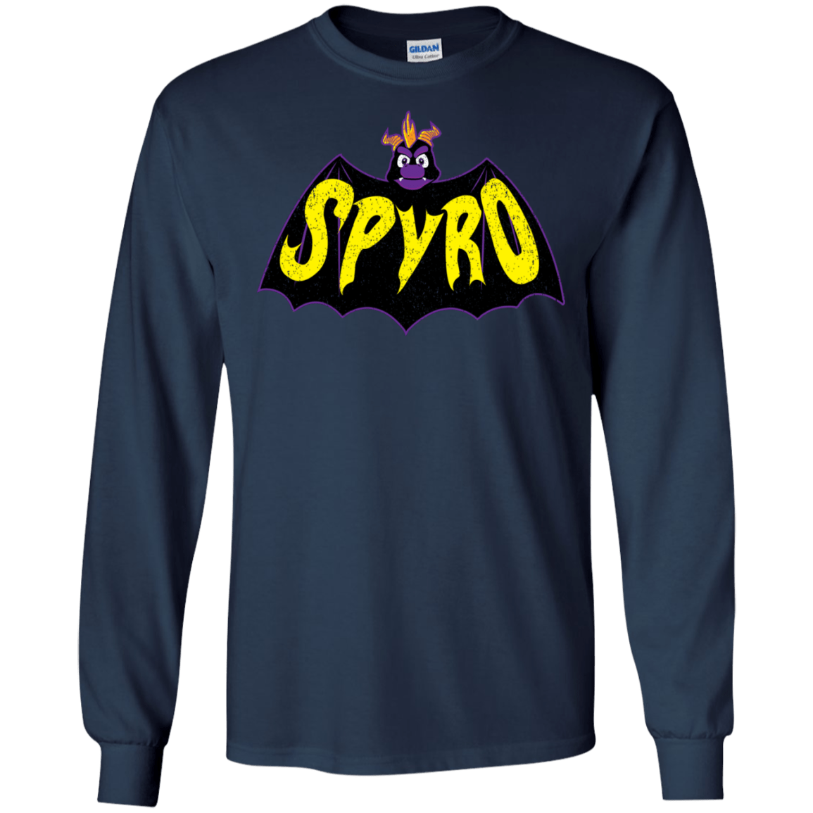 T-Shirts Navy / S Spyro Men's Long Sleeve T-Shirt