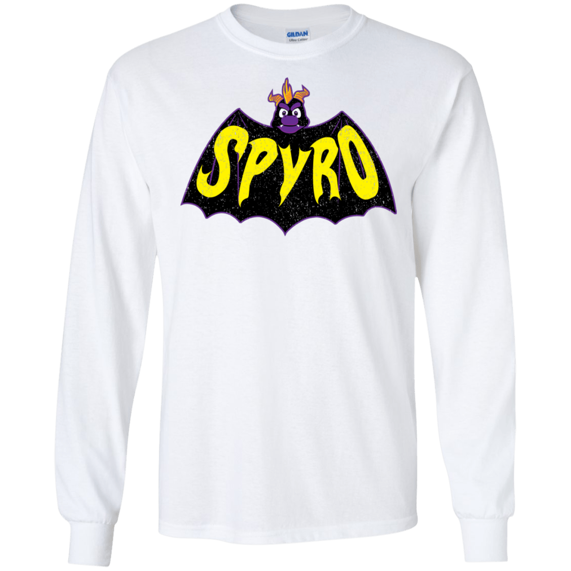 T-Shirts White / S Spyro Men's Long Sleeve T-Shirt