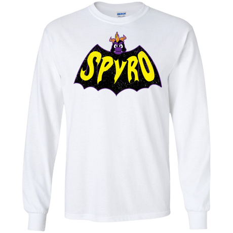 T-Shirts White / S Spyro Men's Long Sleeve T-Shirt