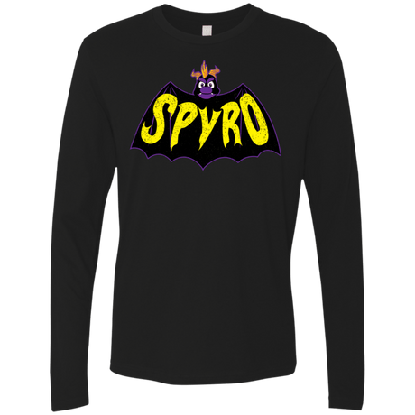 T-Shirts Black / S Spyro Men's Premium Long Sleeve