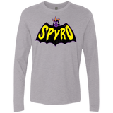 T-Shirts Heather Grey / S Spyro Men's Premium Long Sleeve