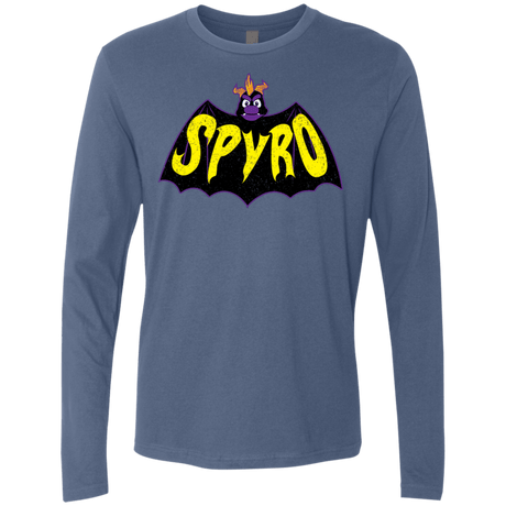 T-Shirts Indigo / S Spyro Men's Premium Long Sleeve