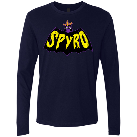 T-Shirts Midnight Navy / S Spyro Men's Premium Long Sleeve