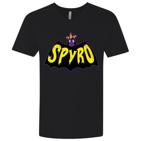 T-Shirts Black / X-Small Spyro Men's Premium V-Neck