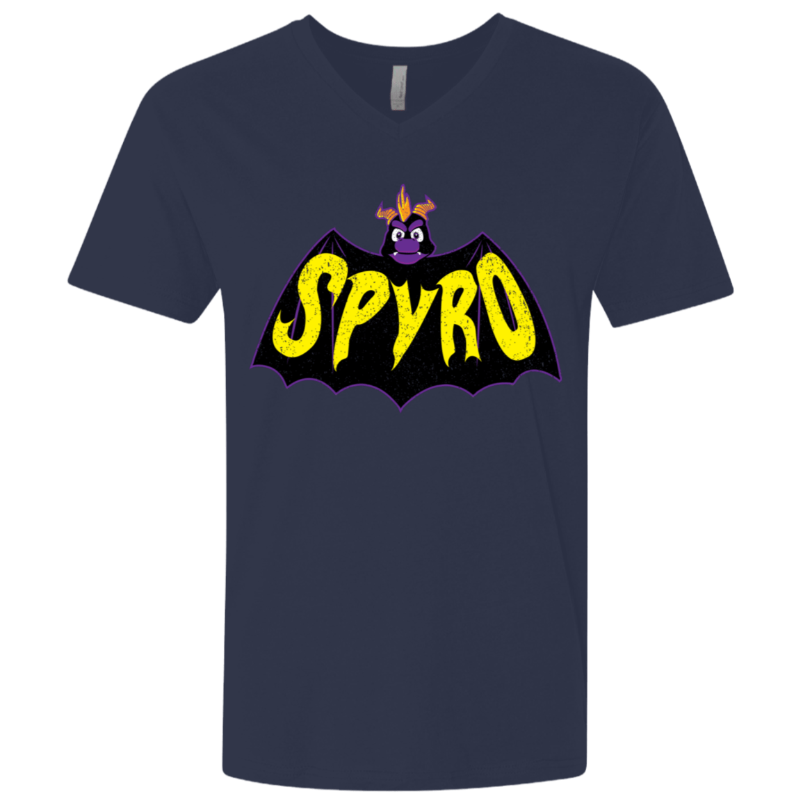T-Shirts Midnight Navy / X-Small Spyro Men's Premium V-Neck