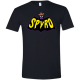 T-Shirts Black / X-Small Spyro Men's Semi-Fitted Softstyle