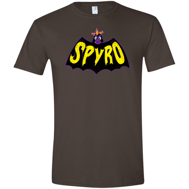 T-Shirts Dark Chocolate / S Spyro Men's Semi-Fitted Softstyle