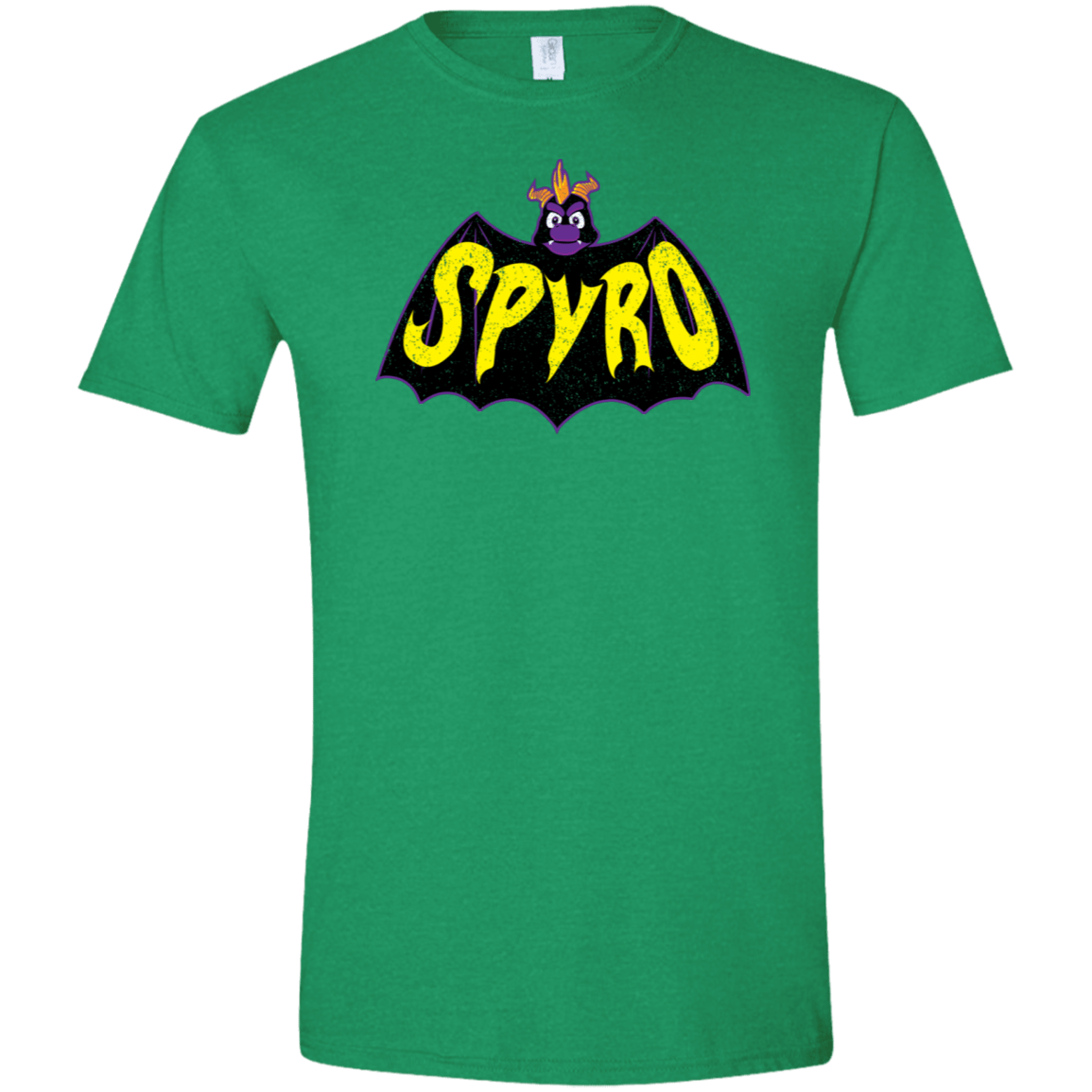 T-Shirts Heather Irish Green / S Spyro Men's Semi-Fitted Softstyle