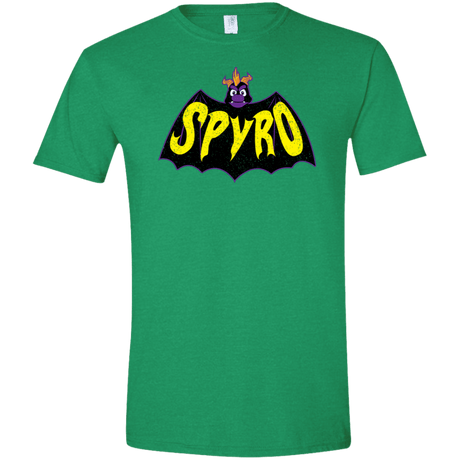 T-Shirts Heather Irish Green / S Spyro Men's Semi-Fitted Softstyle