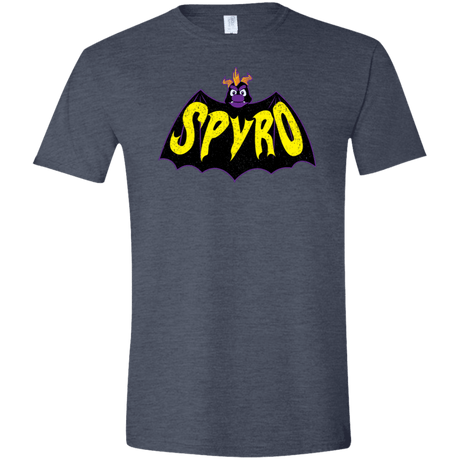 T-Shirts Heather Navy / S Spyro Men's Semi-Fitted Softstyle
