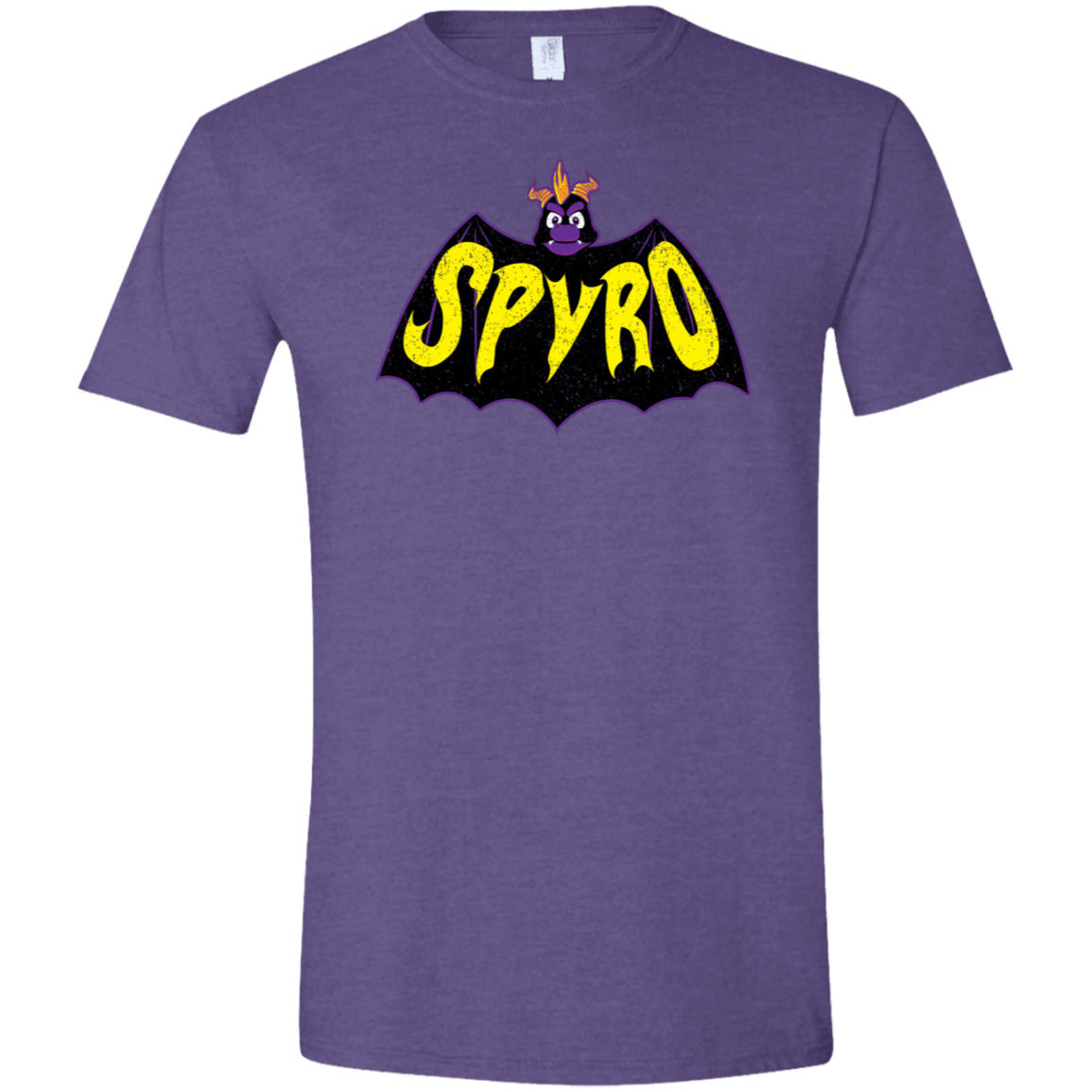 T-Shirts Heather Purple / S Spyro Men's Semi-Fitted Softstyle