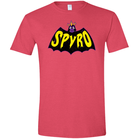 T-Shirts Heather Red / S Spyro Men's Semi-Fitted Softstyle