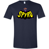 T-Shirts Navy / X-Small Spyro Men's Semi-Fitted Softstyle