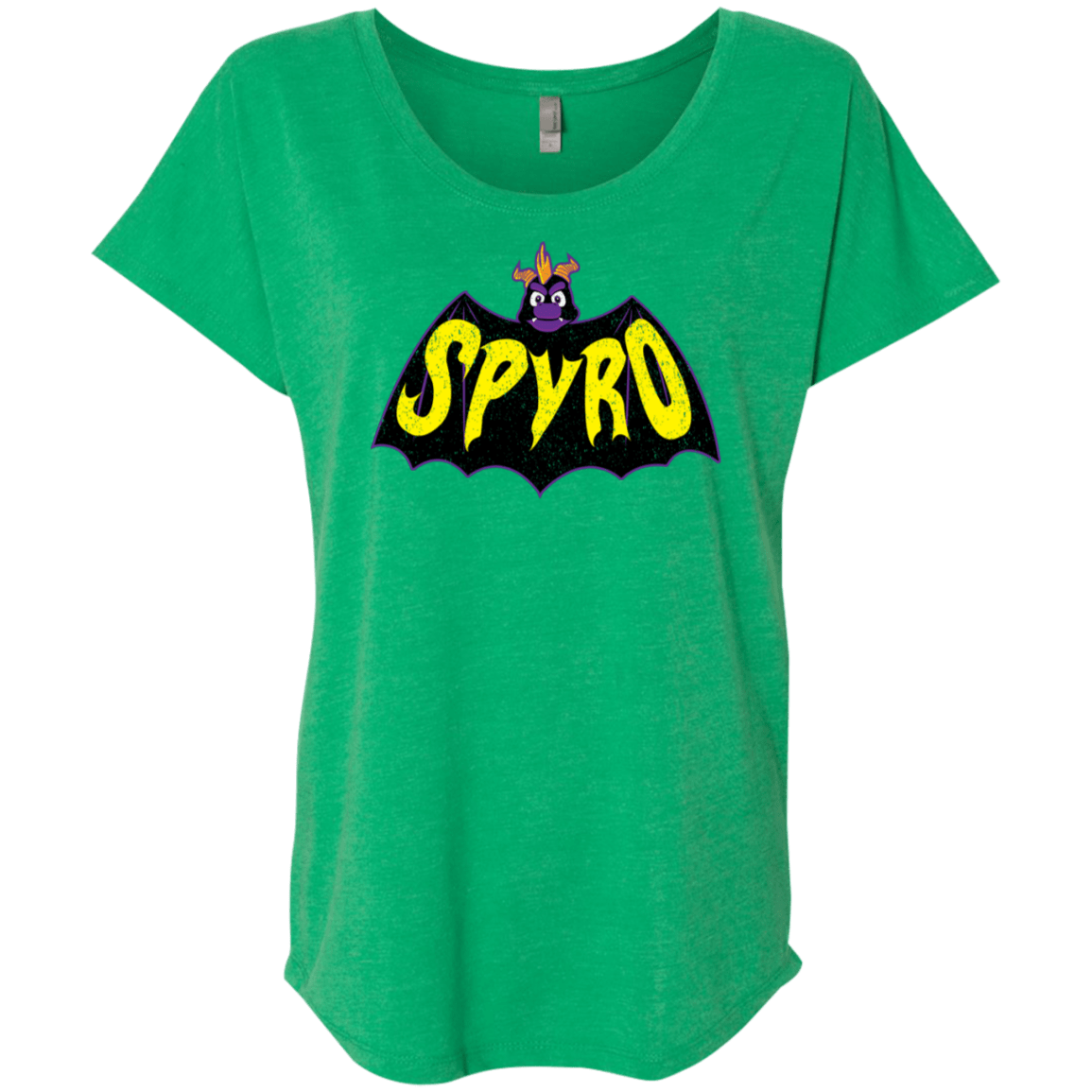 T-Shirts Envy / X-Small Spyro Triblend Dolman Sleeve