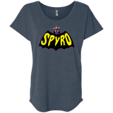 T-Shirts Indigo / X-Small Spyro Triblend Dolman Sleeve