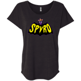 T-Shirts Vintage Black / X-Small Spyro Triblend Dolman Sleeve