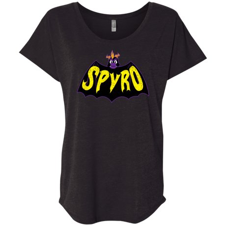 T-Shirts Vintage Black / X-Small Spyro Triblend Dolman Sleeve