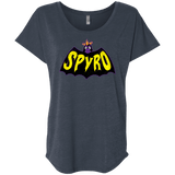 T-Shirts Vintage Navy / X-Small Spyro Triblend Dolman Sleeve