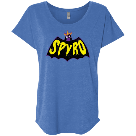 T-Shirts Vintage Royal / X-Small Spyro Triblend Dolman Sleeve