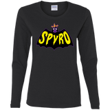 T-Shirts Black / S Spyro Women's Long Sleeve T-Shirt