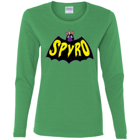 T-Shirts Irish Green / S Spyro Women's Long Sleeve T-Shirt
